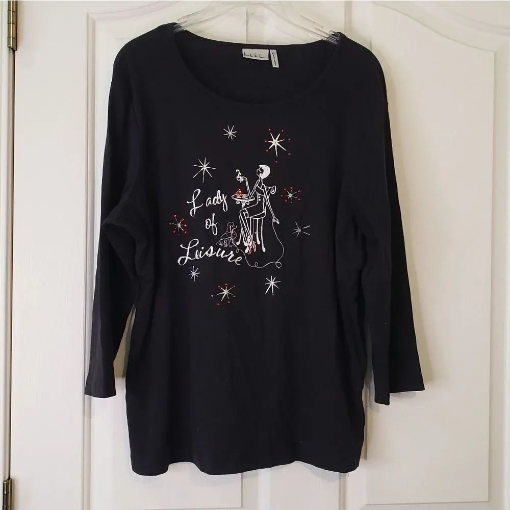 Nicole Miller Black Top